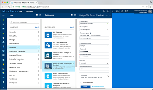 Previews for PostgreSQL and MySQL Are Now Azure Database Options