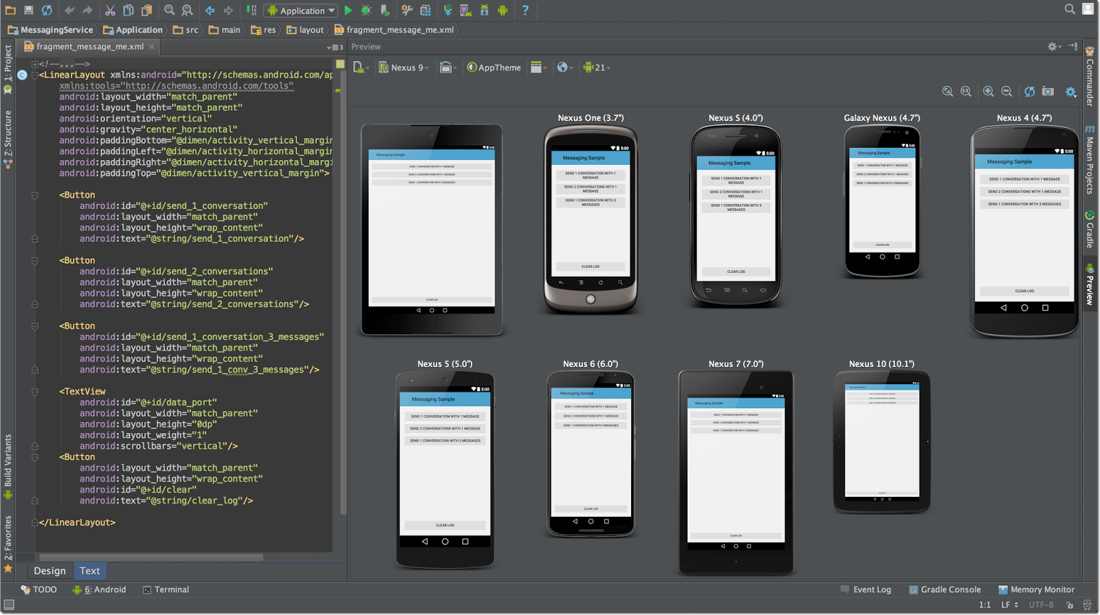 what language is android studio ide