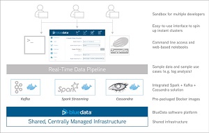 BlueData's Real-Time Data Pipeline