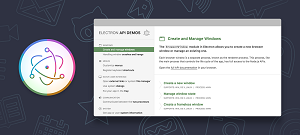  Electron API Demos App