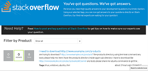 Stack Overflow Help on the Red Hat Developer Site