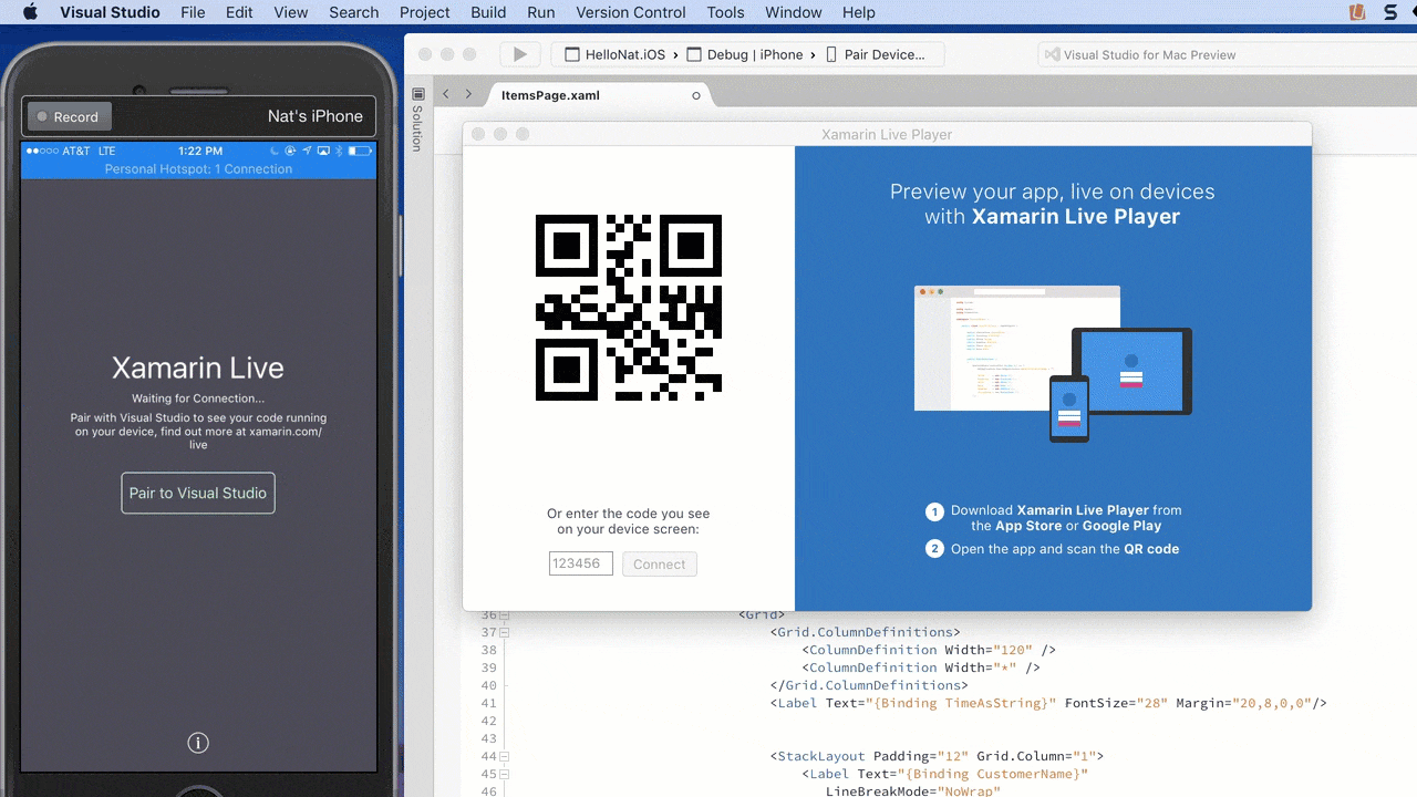 Xamarin Live Player Eases iOS Development from Windows (But You'll Still  Need a Mac) -- ADTmag