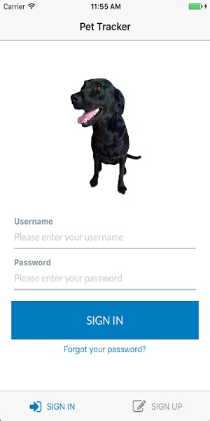 The Pet Tracker App