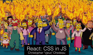 Audience Reaction to Including CSS in JavaScript
