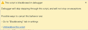 The Blackboxed Error Message