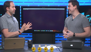Check Out Aaron Roney's Laptop (Right) in this Channel 9 Video with Microsoft Exec Scott Hanselman